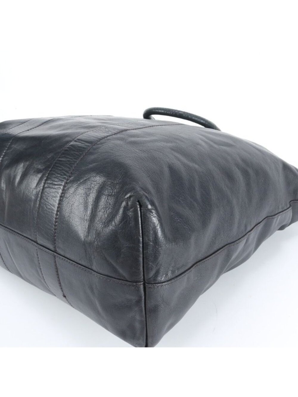 ★SOLD★ Prada Leather 2-Way Business Crossbody Document Briefcase Tote Commuting - Picture 8 of 11